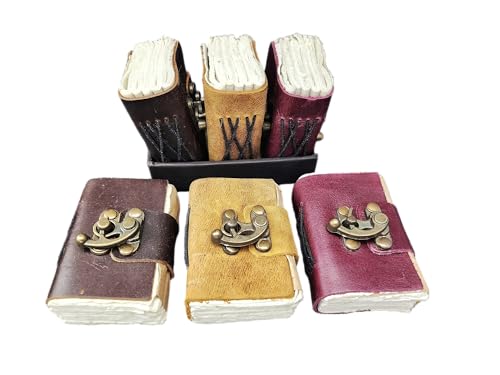 Juego de 3: mini diarios de cuero hechos a mano: pequeños álbumes de recortes vintage, cuaderno de bocetos de artista de bolsillo, pequeño diario de cuero encuadernado sin forro, regalo para artistas, Juego de 3: mini diarios de cuero hechos a mano: pequeños álbumes de recortes vintage, cuaderno de bocetos de artista de bolsillo, pequeño diario de cuero encuadernado sin forro, regalo para artistas,