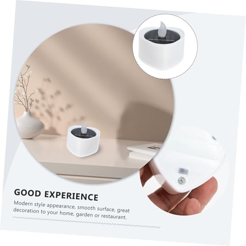 Velas solares LED de té exteriores impermeables pack de 6 unidades 7