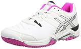 Codice Prodotto: E555Y ASICS Gel-Challenger 10 Clay, Scarpe da Tennis Donna, Bianco Fucsia, EU 39.5 (UK 6)