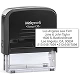 Return Address Stamp - Five Line Self Inking Stamp - 3/4