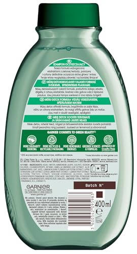 Garnier Botanic Therapy Shampoo Cleans and Refreshes Green Tea 400 ml