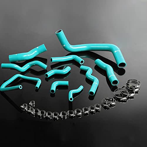 PIT66 Silicone Coolant Hose Kit,Compatible with Nissan Silvia 200SX 240SX