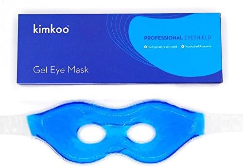 Polyvinyl Chloride Gel Eye Mask Cold Pads&Cool Compress For Puffy Eyes And Dry Eye,Cooling Eye Ice Masks Gel,Blue