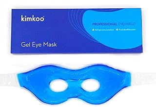 Kimkoo Gel Eye Mask Cold Pads&Cool Compress for Puffy Eyes and Dry Eye,Cooling