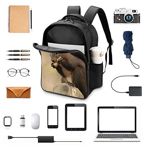 Sac à dos ado cool imprimé écureuil parfait pour le collège et les sorties
