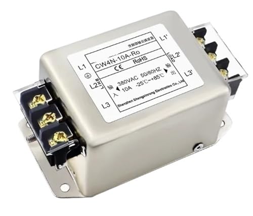 Convertidor de frecuencia de salida 380VAC filtro servomotor EMI CW4N-10A-Ro trifásico