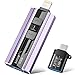 EATOP 512GB Flash Drive Intended for Phone Tablet Androidphone and Computers, 4 in 1 Photo Stick for Phone Memory Storage Easily Backup Photos Videos, Plug and Play, No App Required (Light Purple)