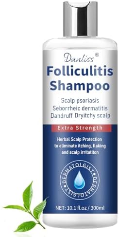 Folliculitis Shampoo With Formula for Normal to Oily Scalp Relieves Itchy & Dry Scalp - 10.1 Oz