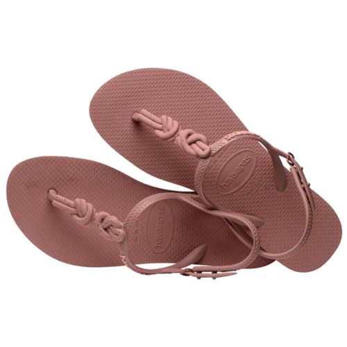 Havaianas Sandálias de praia femininas, Crocus Rose, 11.5/13 UK