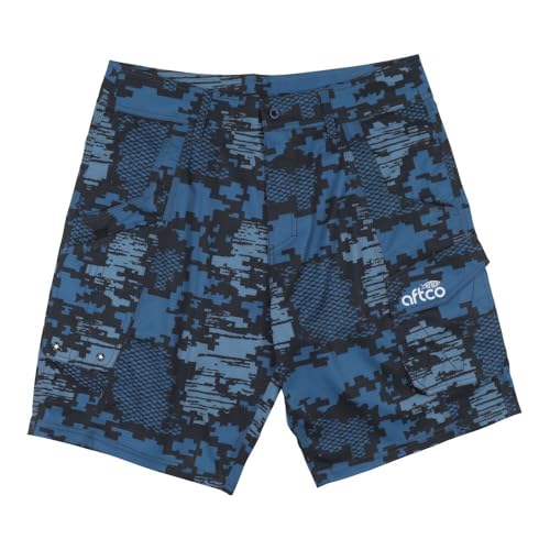 AtR(Aftco) ^NeBJ tBbVO V[c lCr[ fW J XXLTCY (Tactical Fishing Shorts Navy Digi Camo 40) M82