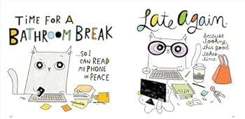 Hardcover Cats at Work Book