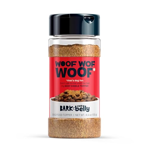Barkbox Bada Bing Beef Dry Dog Food, Toppers with High Protein and Limited Ingredients Meal Enhancer for Large & Small Breeds - 4.6 Oz