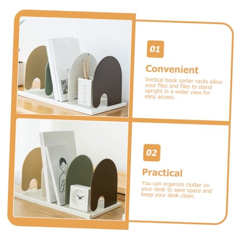 Serrage-Livres Multifonction pour Maison Support Bureau Compact Plastique - 3