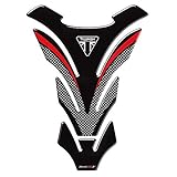 CONGCASE Tankpad 3D Motorcycle Tank Pad Protector Decal Stickers for Triumph 675R Tiger 800 XC Speed...