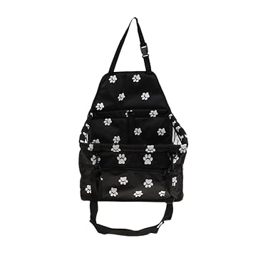 Indy Mall Pet Dog Puppy Car Booster Seat Foldable Waterproof Travel Safety Seat Box Black