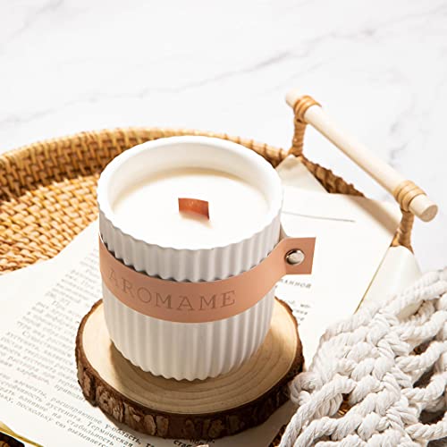 50 piezas pabilos de madera para velas con base de acero miniatura 6