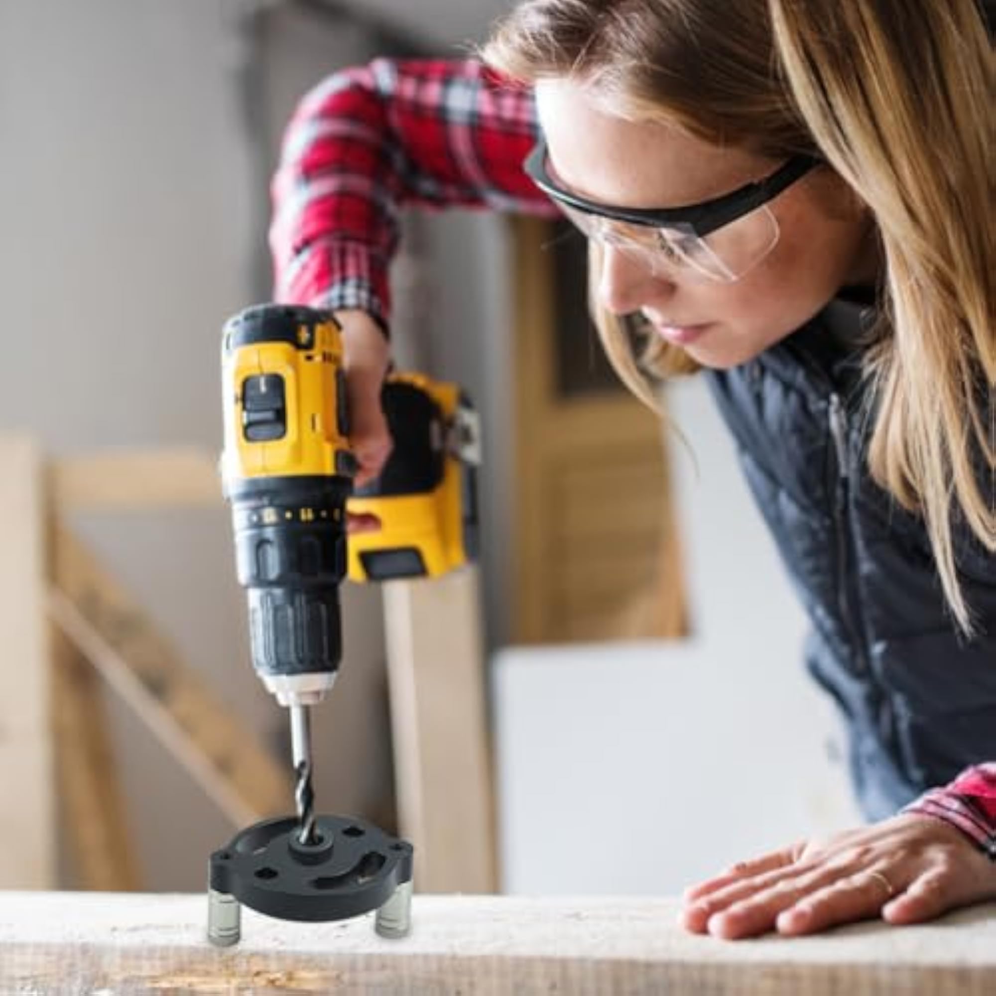 Self Centering Dowel Jig, Drill Guide