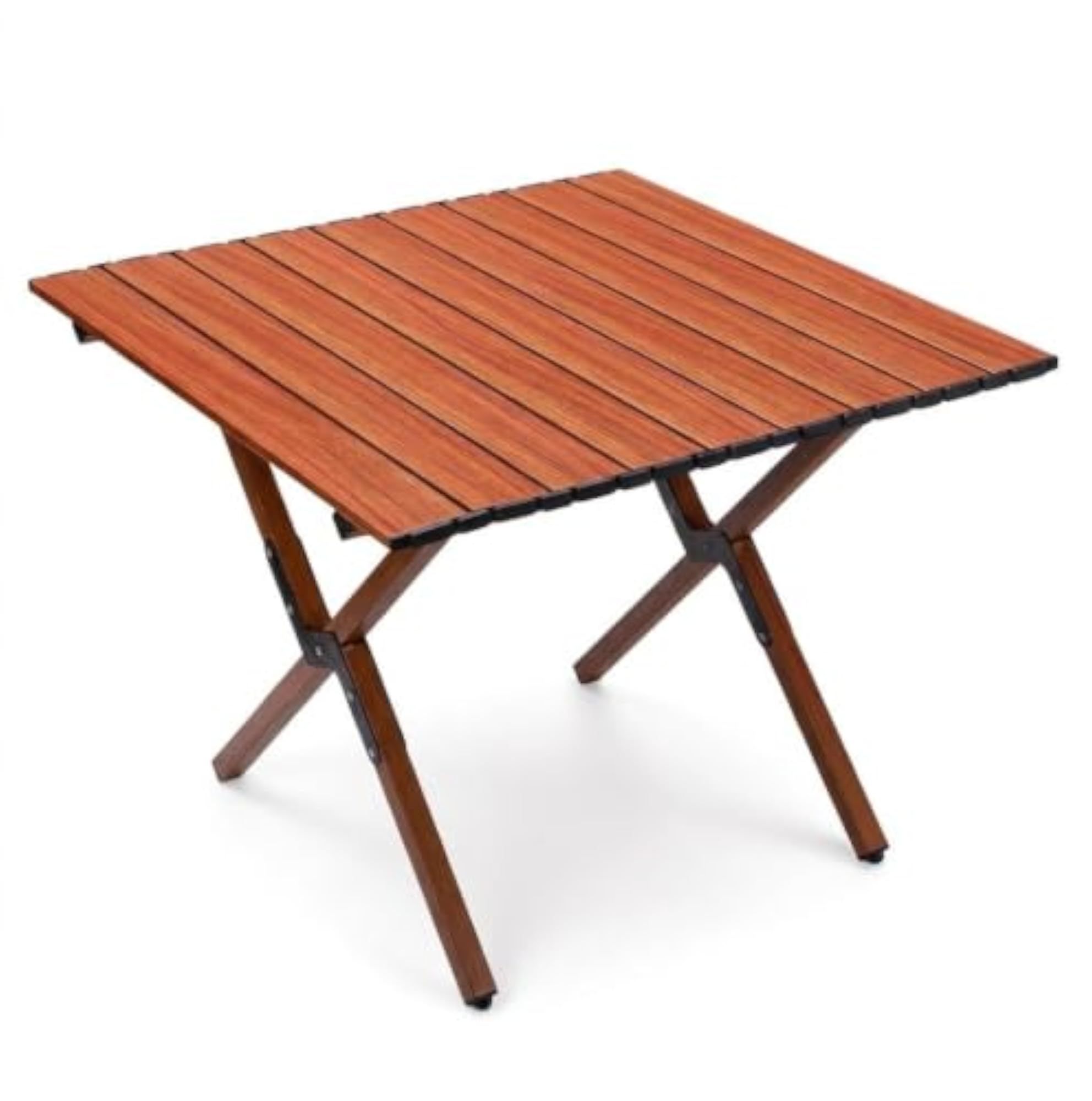 Folding Roll-Top Camping Table for Outdoor Use