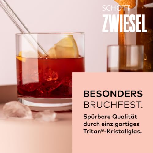 Foto von SCHOTT ZWIESEL Whiskyglas Simple 6er Set, Tumbler für Whisky und Spirituosen aus Tritan Kristallglas, spülmaschinenfest, 123664