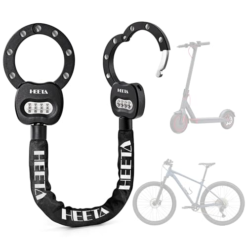HEETA 4-Digit Scooter Chain Lock