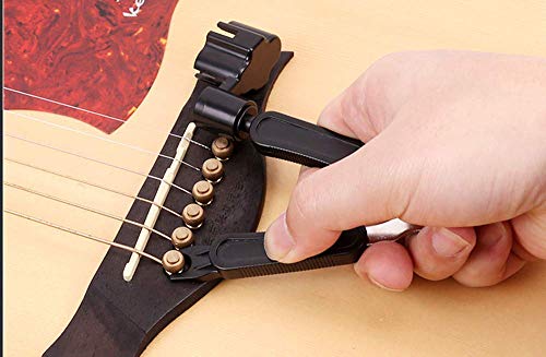 Image of Mustang 3 in 1 Guitar String Winder Speed Peg Puller Bridge Pin Multi-function Tool