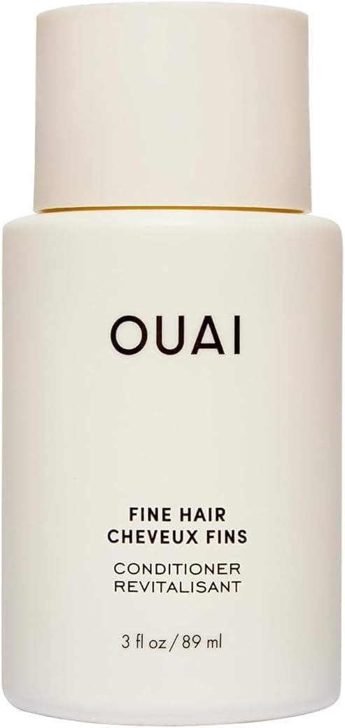 – Fine Hair Conditioner Travel Size - Volumising Conditioner for Fine Hair - Keratin, Biotin + Chia Seed Oil - Adds Softness, Bounce + Volume - Free from Parabens, Sulfates, Phthalates - 89ml