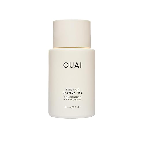 Miniatura 14 de OUAI Recambio de acondicionador para cabello fino, acondicionador voluminizador hecho con queratina, biotina y aceite de semilla de chía, añade