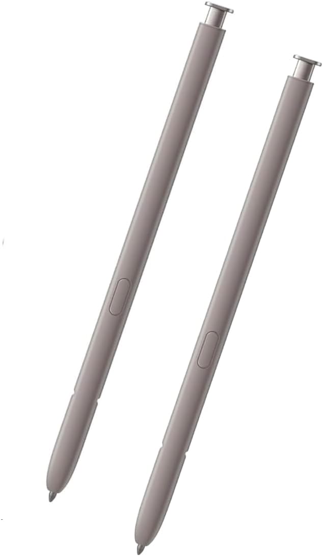 2 Pack S24 Ultra S Pen for Samsung Galaxy S24 Ultra S Pen Replacement, US Version, EJ-PS928BJEGUS, for Samsung Galaxy S24 Ultra Stylus Pen withoutBluetooth (Light Gray)