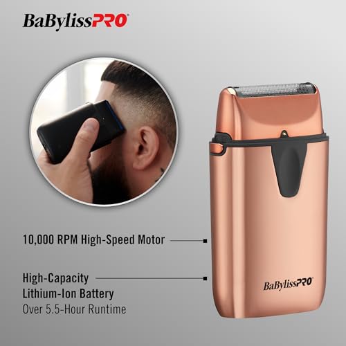 Image of BaBylissPRO UVFOIL UV-Disinfecting Metal Single-Foil Shavers