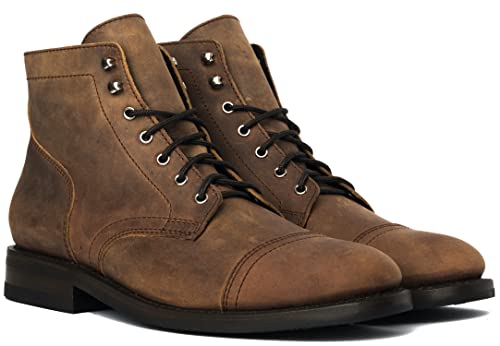 Thursday Boot Company Men's Captain Rugged And Resilient Cap Toe Boot, Burnt Copper, 11.5 #TOP1