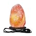 SMAGREHO Natural Himalayan Salt Lamp, Touch Dimmer Switch, Oak Base (3.5-5.5 lbs, Pink)