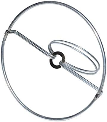 AHS Lighting Mix 'N Match Empire Lampshade With Regular Clip, 8-Inch, Cotton Belt 8-Inches Cotton Belt