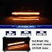 TurningMax For 2004 2005 2006 2007 2008 Mazda RX-8 RX8 Front Bumper Side Marker lights Smoked Lens Amber LED F151-51-120E, F151-51-130E
