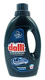  Dalli Black Wash - Detergente para ropa negra y oscura (6 unidades, 20 W, 1,1 l)
