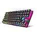 Krom KASIC TKL -NXKROMKASICTKL - Teclado Gaming Mecánico RGB Rainbow, Sin Teclado...