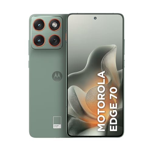 Smartphone Motorola Edge 70 5G - 256GB 24GB (8GB RAM + 16GB RAM Boost), Ultrafino, 3 cameras 50MP, Tela 1.5K extreme Amoled 120hz - Lily Pad