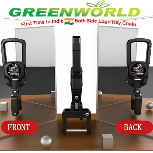Image of Greenworld Premium Metal Bike Keychain -Compatible for bullet 350 classik 350 hunter 350 continental 650 meteor 350 meteor 650