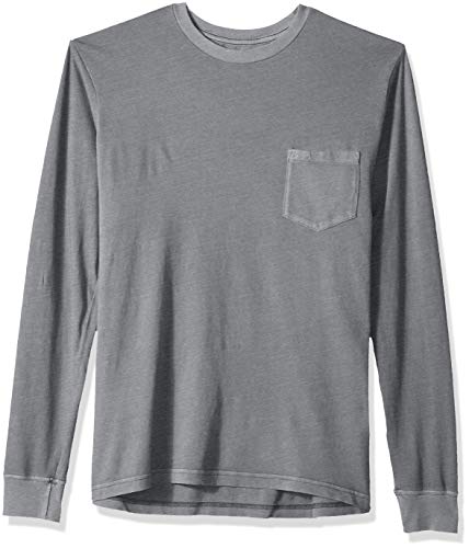 RVCA Men Ptc Pigment Long Sleeve Tee Green X-Large
