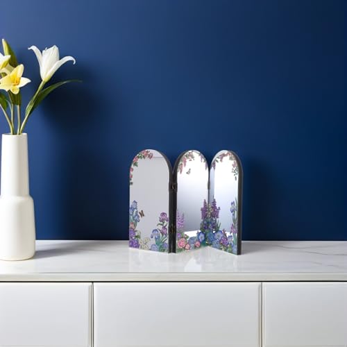Mini écran chinois en acrylique transparent de bureau - 8