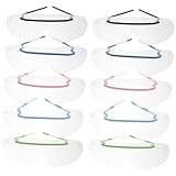 LOLIPPYY 10 Stück Teiliges Einweg Augenschutz Brille Winddicht Spuckschutz Unisex Klare...