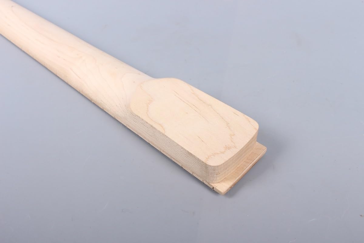 Diy Gryf Gitary Elektrycznej 24 Progi 648 Mm 25,5 Cala Nakrętka Blokująca Podstrunnicę Klonową Niedokończona