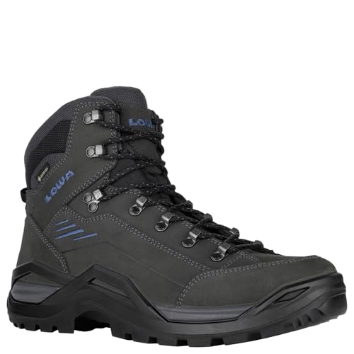 LOWA Stiefel mittel RENEGADE EVO GTX MID W anthrazit/stahlbla, 45