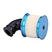 RC Car Air Filter, Sponge Open Aluminium Alloy 1/10 RC Car Air Filter for 94122/188 Car Truck(Blue)