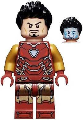 Supereroi Marvel: Iron Man Minifigura - Mark 85 Armatura - Lego - Immagine 2