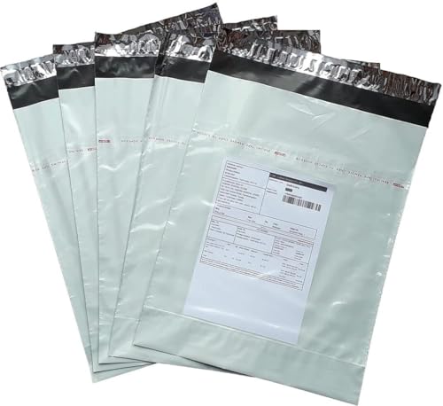 Image of Premium Tamper-Proof Poly Courier Bags with POD Jacket | 12x16 Inch Self-Seal Mailing Envelopes | Heavy-Duty, Waterproof,Packaging for Secure Shipping & E-Commerce (Pack of 100)