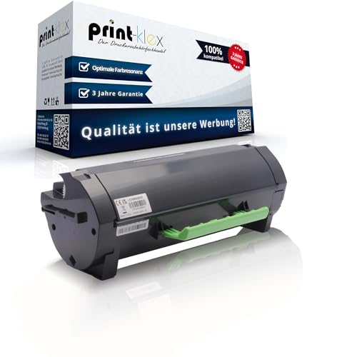 Toner compatible Lexmark MS531dw fini noir sans traces de poudre