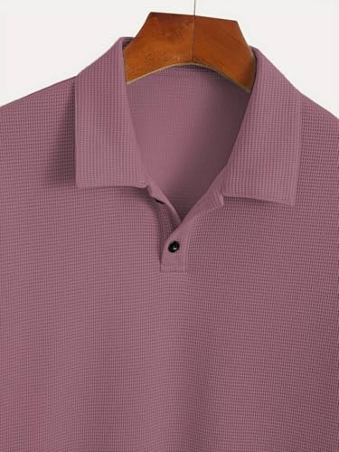 Image of TAGDO Men's Premium Waffle Knit Regular fit T-Shirt || Mens Tshirt (2018)