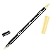 Produktbild Tombow ABT-991 Fasermaler Dual Brush Pen mit zwei Spitzen, light ochre