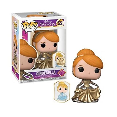 Pop! Ultimate Princess Collection - Cinderella Pop &Amp; Pin Vinyl Figure - Shop Exclusive