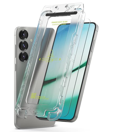 Ringke Kit 2x Película de Vidro Ringke EASY SLIDE Compatível com Galaxy S25